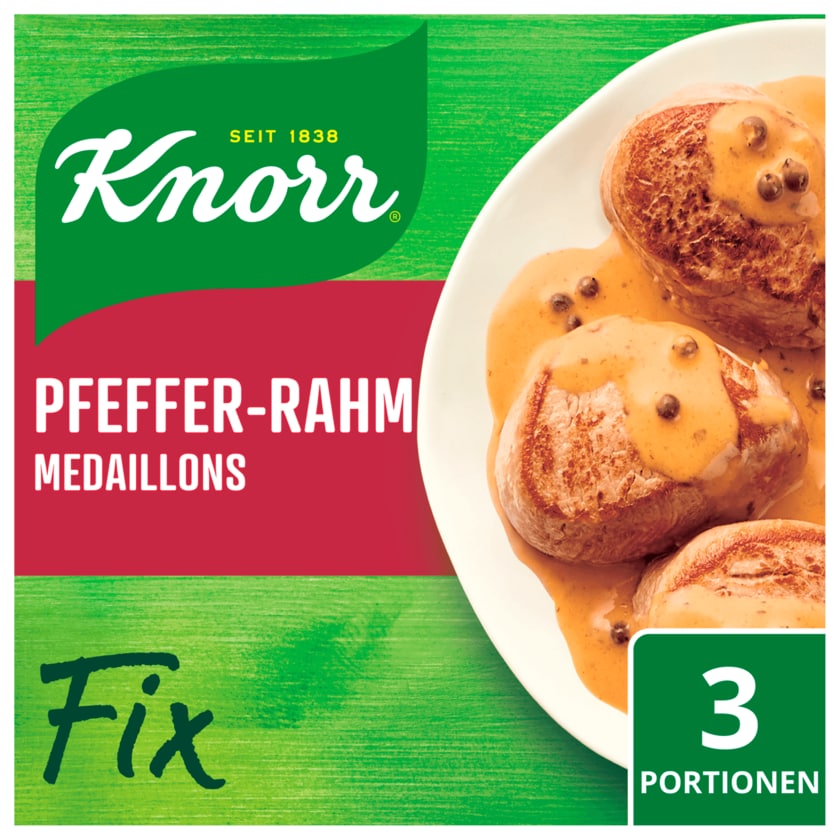 Knorr Fix Pfeffer-Rahm-Medaillons 35g
